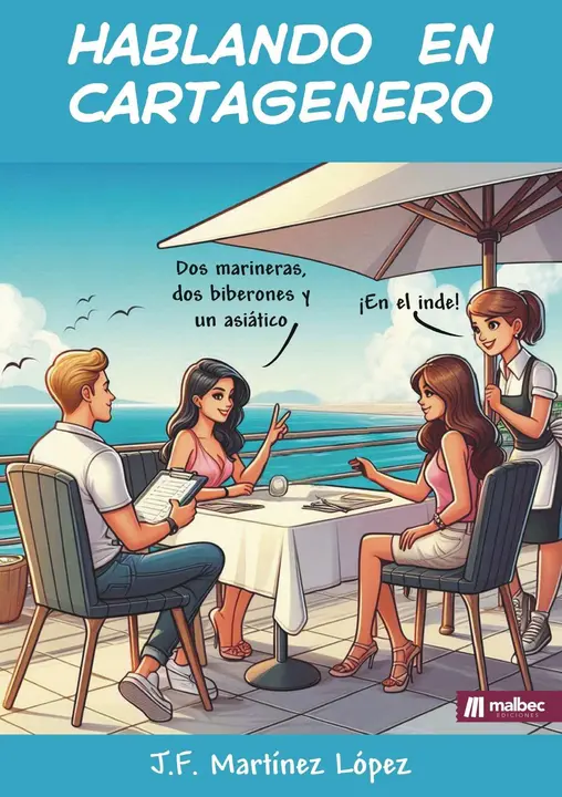 Porta del libro 'Hablando en cartagenero'