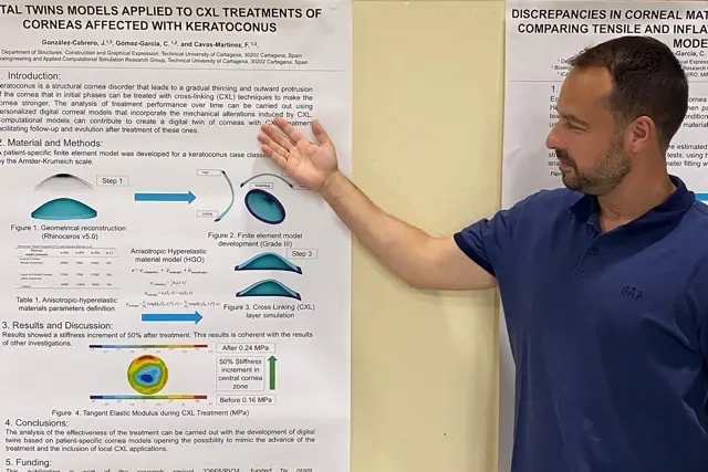 Carmelo Gómez tesis córnea