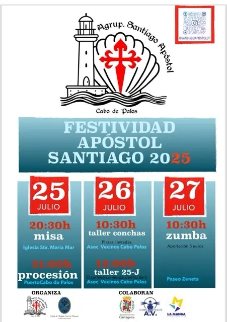 Festividad 25 julio Santiago 2025