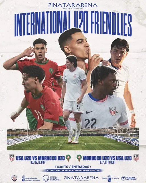 INTNL U20 FRIENDLIES POSTERS