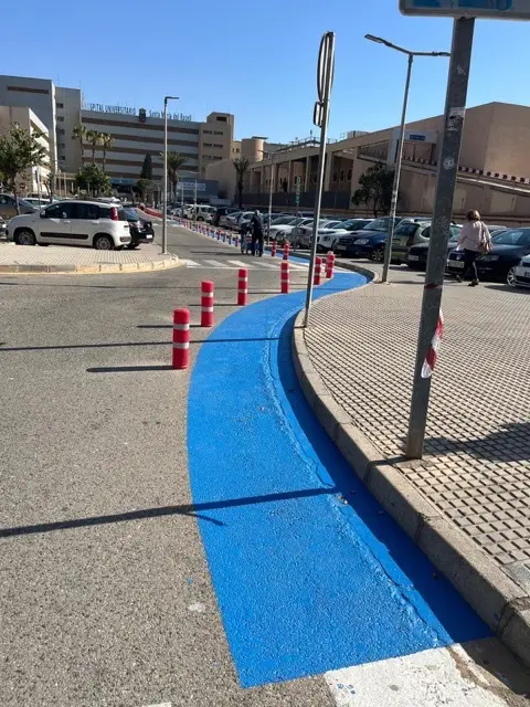 Acceso minusvalidos Rosell