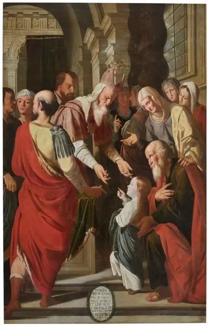 La Presentacioìn de la Virgen en el Templo (1)