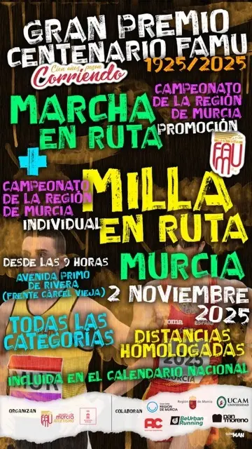 Cartel Gran Premio Centenario FAMU