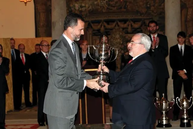 Trofeo Joaquín Blume 2012 en tamaño mediano