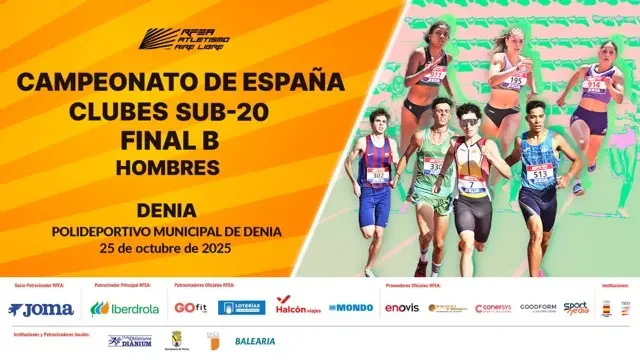 Cartel Campeonato de España Clubes Sub20 Final B Hombres