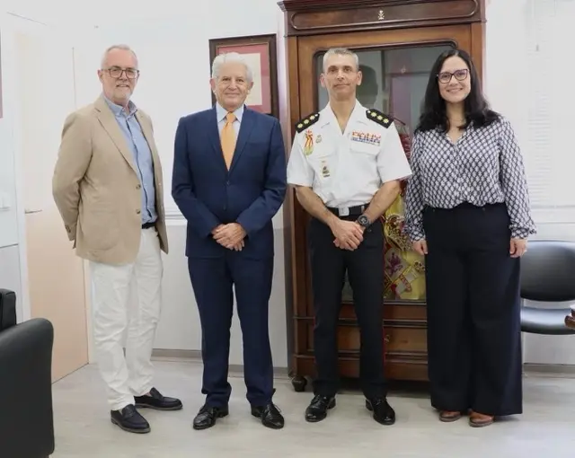 Visita coronel EIMGAF