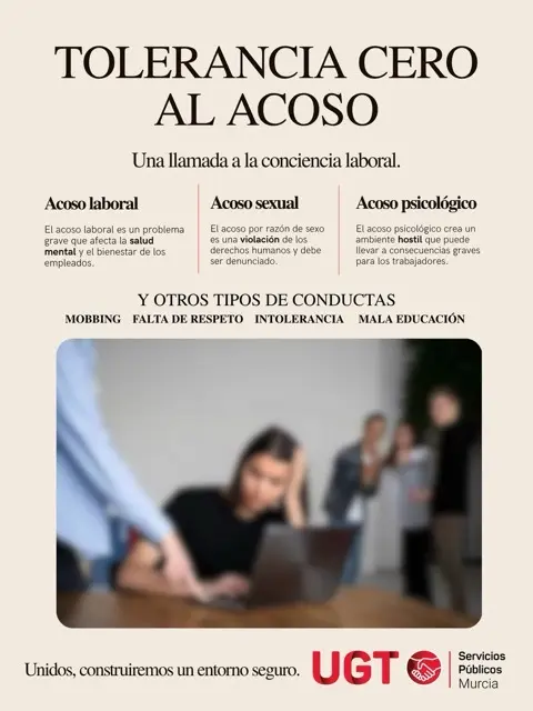 Cartel - TOLERANCIA CERO AL ACOSO