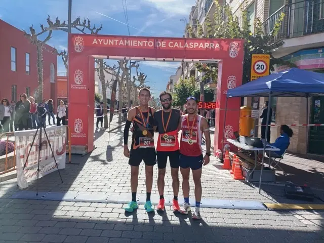 Podio masculino Calasparra