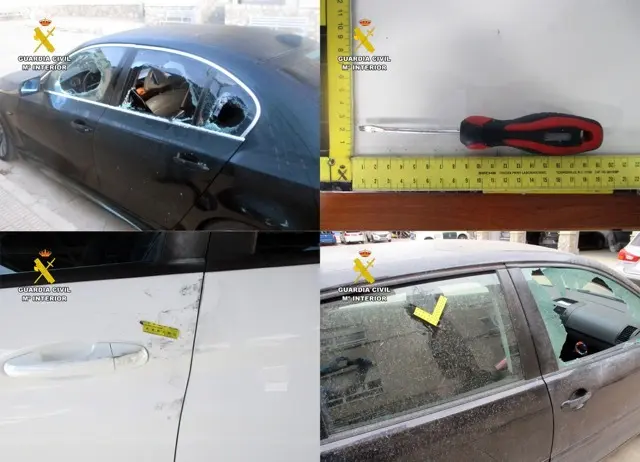 20251118 OP ROLCAR DETENIDOS ROBOS INT VEH SAN JAVIER