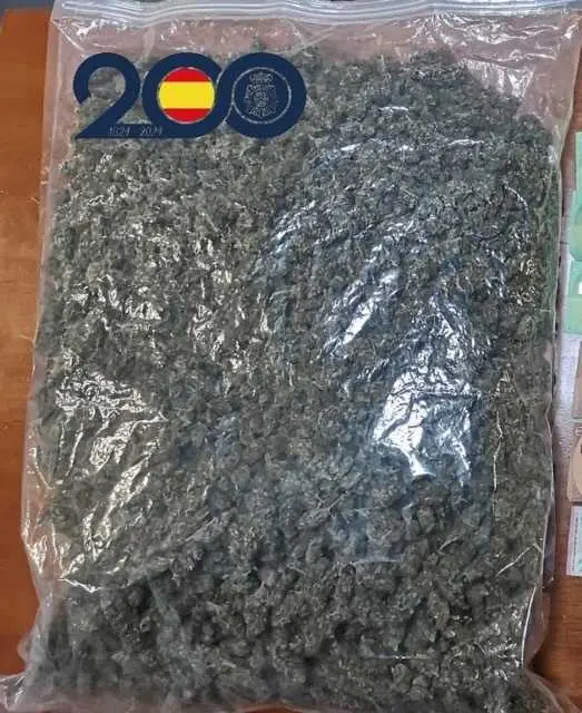 Foto archivo bolsa marihuana