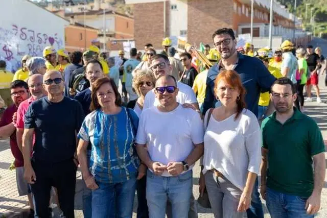 Manifestación Bomberos