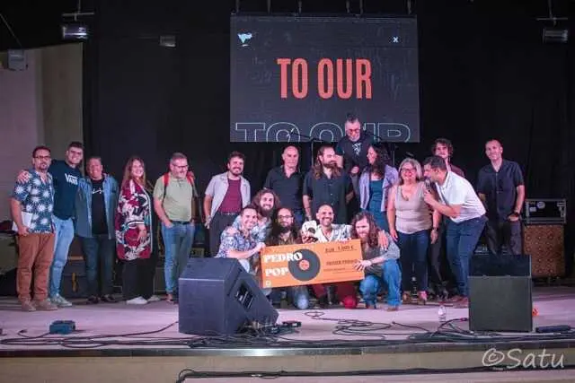 Ganadores del certamen Pedro Pop 2025