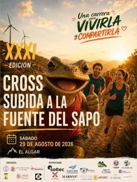 Cartel XXXI Cross Subida a la Fuente del Sapo
