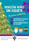 Cartel de la recogida solidaria de juguetes en Corvera