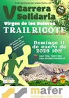 Cartel V Trail Solidario Virgen de los Dolores Ricote