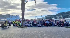 Participantes en la III Marcha &lsquo;Protégete del Sol&rsquo;