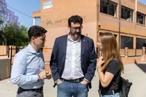 Juan Andrés, Ginés y Esther