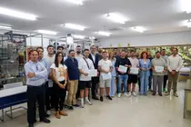 Entrega diplomas certificación de profesionalidad de Gestión y Control de Planta Química