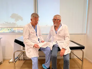 Pedro Martínez y Antonio Meroño