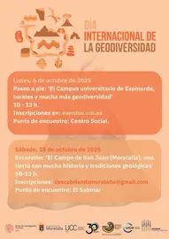 Actividades por el Día Internacional de la Geodiversidad