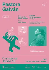 Cartel Pastora Galvan