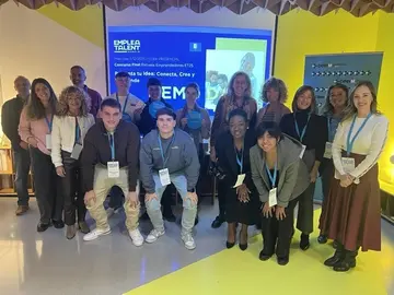 EmpleaTALENT, premiados con la concejala Mercedes Bernabé