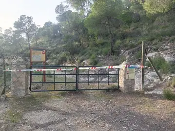 20260201Prohibición de paso en el Parque Regional de Sierra Espuña