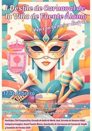 CARTEL OFICIAL I DESFILE DE CARNAVAL DE FUENTE ÁLAMO