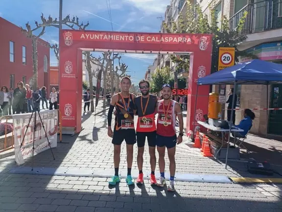 Podio masculino Calasparra