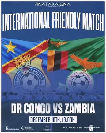 DR CONGO - ZAMBIA - Pinatar Arena