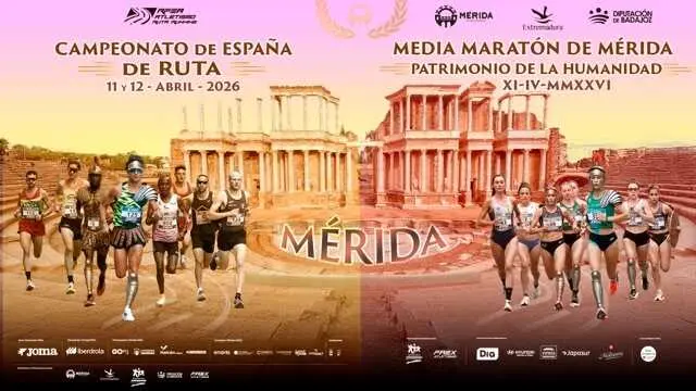 Cartel Campeonato de EspanŢa Ruta Meěrida 2026