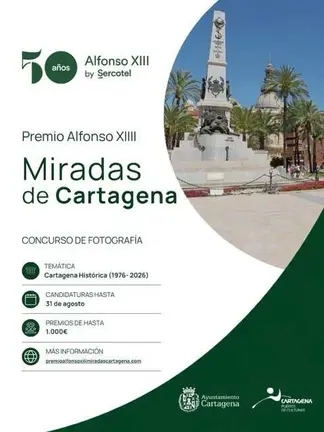 Premio Alfonso XIII Miradas de Cartagena (cartel)