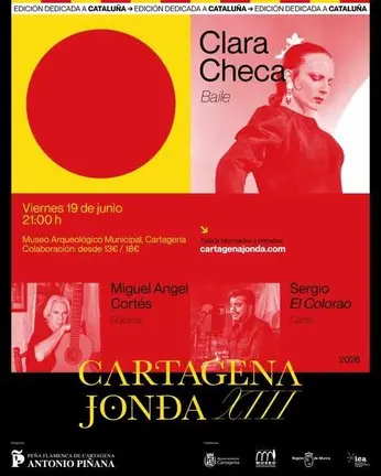 Cartel Clara Checa