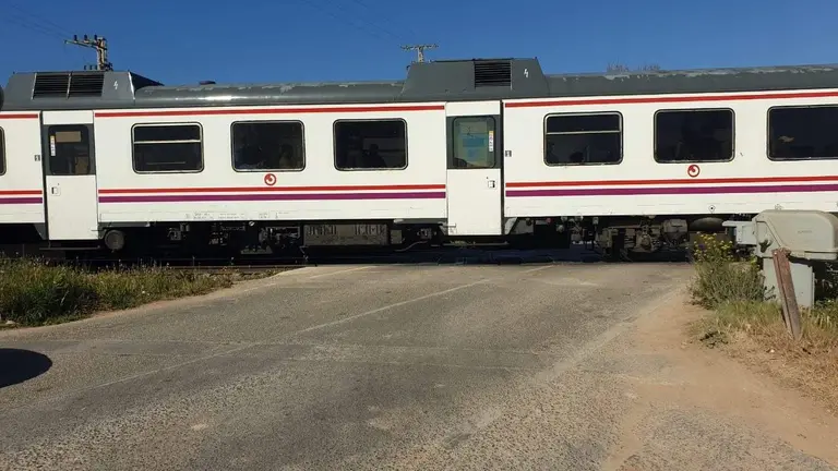 Paso a nivel Pozo Estrecho La Palma (