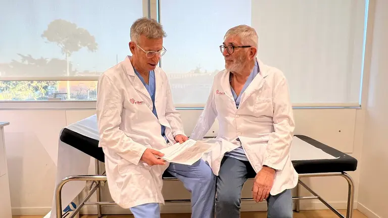 Pedro Martínez y Antonio Meroño