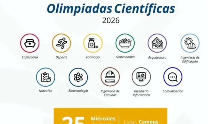 OLIMPIADAS CIENTÍFICAS UCAM 2026 - AGENDA
