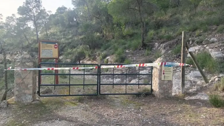 20260201Prohibición de paso en el Parque Regional de Sierra Espuña