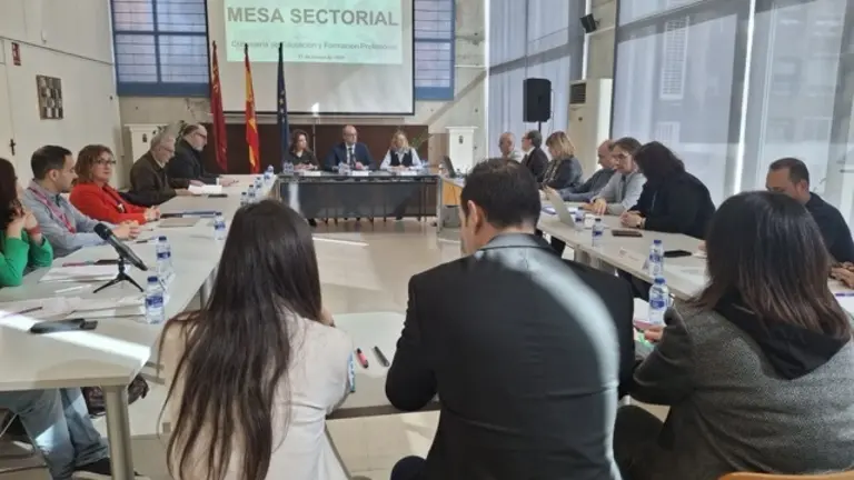 Mesa sectorial 1 en tamaño mediano