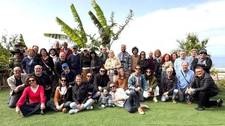 Asistentes al encuentro de cartageneros residentes en las Islas Canarias