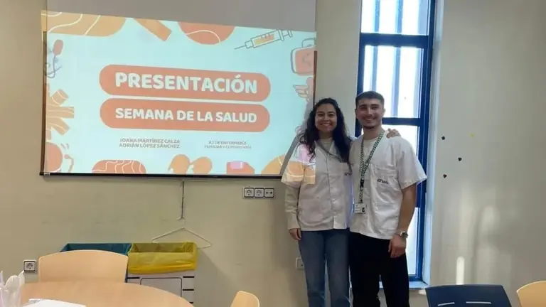 Foto residentes enfermería