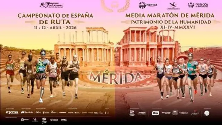 Cartel Campeonato de EspanŢa Ruta Meěrida 2026