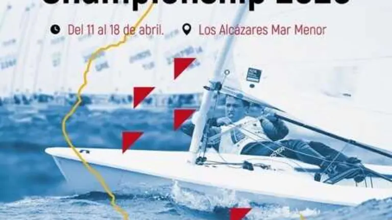 Cartel Campeonato de Europa ILCA4