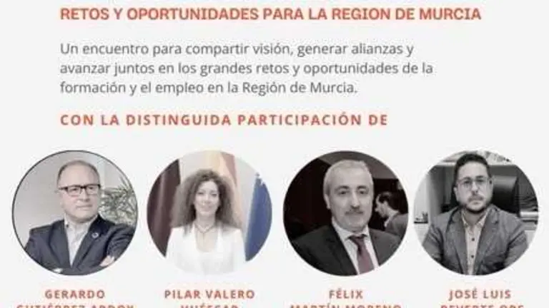 Cartel de la jornada &lsquo;Formación, empleo y colaboración público-privada