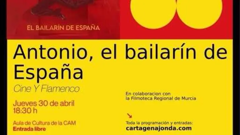 Cartel -ANTONIO-EL-BAILARIN