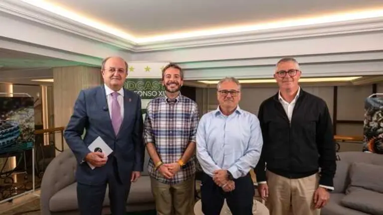 Los Podcast del Alfonso XIII- Asociación Hippocampus (Tomás Martínez, José Antonio Oliver, José Luis Alcaide y Juan Carlos García)