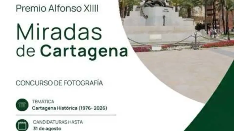 Premio Alfonso XIII Miradas de Cartagena (cartel)
