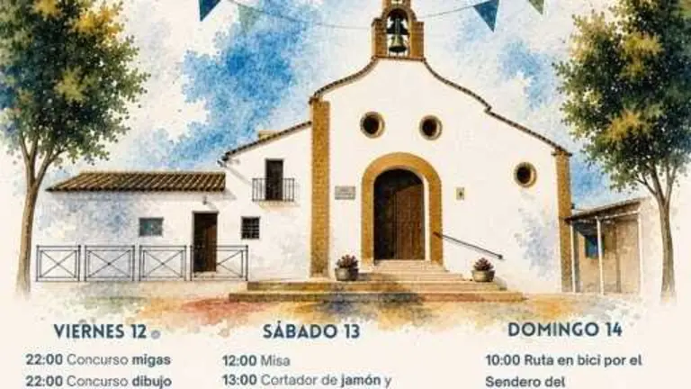 Cartel Fiestas Patonales de Tallante 2026