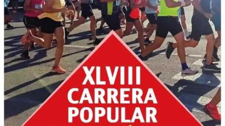 Cartel XLVIII Carrera Popular Ciudad de Aìguilas