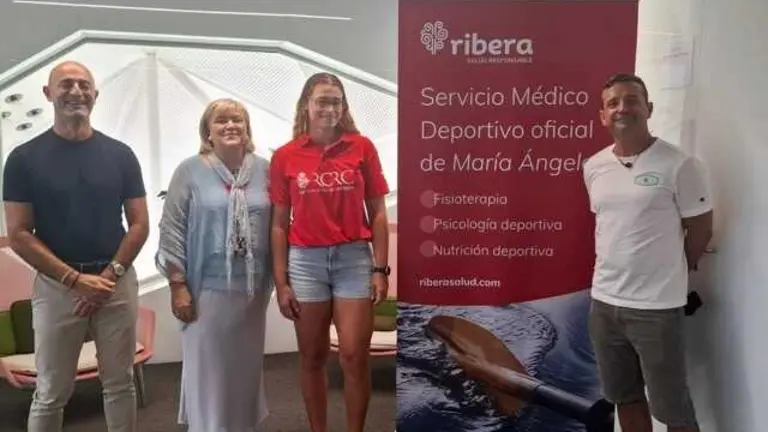 José Luis, Amelia, María Angéles, y Chema