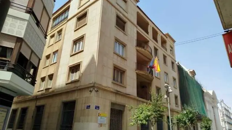 Foto Edificio Seguridad Social de calle Caridad